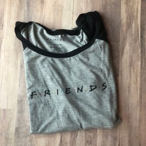 Friends a Television Series T-Shirt Gray/Black